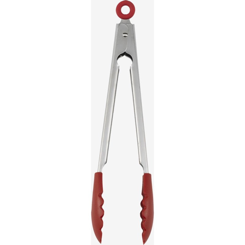 Nylon Locking Tongs - 11-Inch Stainless Steel Kitchen Tool