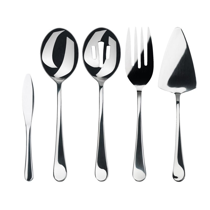 Windermere 5-Piece Hostess Set - Premium Stainless Steel