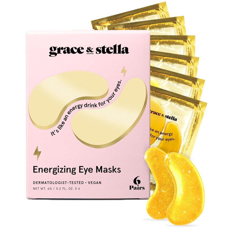 Energizing Under Eye Masks - Gel Patches for Dark Circles and Puffiness