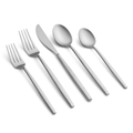 20-Piece Satin Stainless Steel Flatware Set - Service for 4