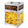 Countertop Food Warmer Display Case - 10lb Capacity Stainless Steel