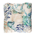 Triple-Layered Chair Pad - Seat Cushion - Atlantis - 18x18 Inches