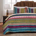 Southwest Cotton Quilt Set - Siesta Full/Queen 3-Piece Bedding