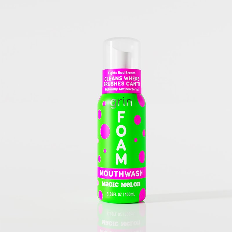 Kids Foaming Mouthwash - Fluoride-Free & Alcohol-Free Oral Care for Children