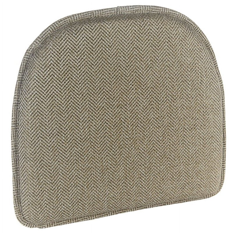 Non-Slip Chair Cushions - 15" x 16" Set of 2 - Cream