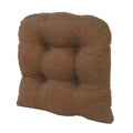 Non-Slip 17" x 17" Jumbo Chair Cushion - Brown