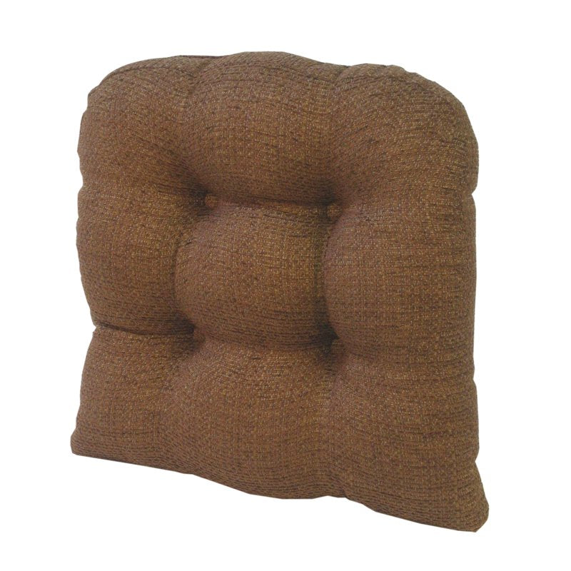 Non-Slip 17" x 17" Jumbo Chair Cushion - Brown