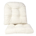 Non-Slip 17-Inch Chair Cushion Set - Birch
