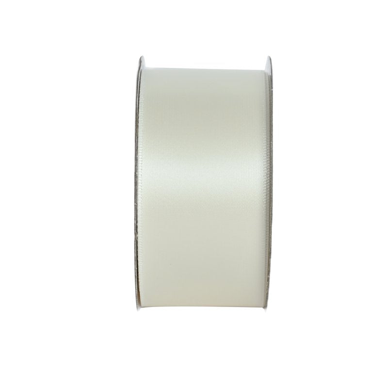 Cream Satin Ribbon 1.5 Inch Wide, 7 Yards for Gift Wrapping & Crafts