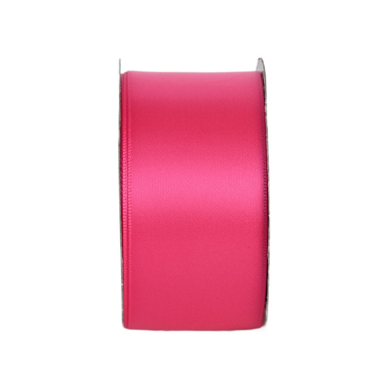 Pink Satin Ribbon 1.5 Inch Wide, 7 Yards for Gift Wrapping & Crafts