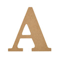Unfinished Wood Letter A - 5 Inch DIY Craft Letter for Personalization - Variation of THIS listing