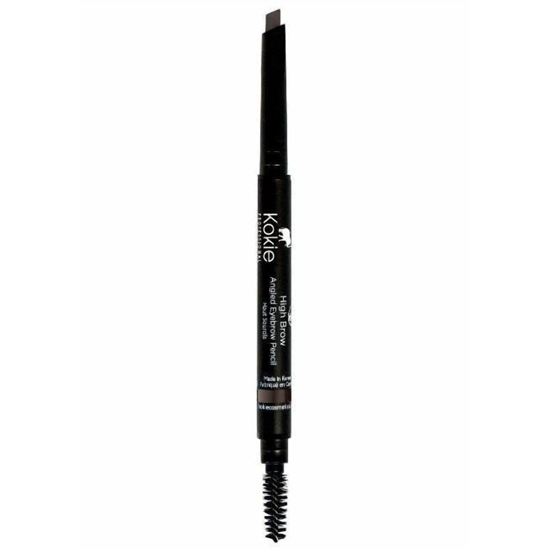 Angled Eyebrow Pencil with Spoolie Brush - Rich Brunette Retractable Tip