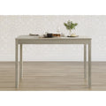 Rectangular Dining Table - Modern Compact Design, Antique Gray