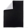 Black Merino Wool Blend Felt Craft Sheets Adhesive Backed 8 5/8 x 11 5/8 Inch - Hairbow Center