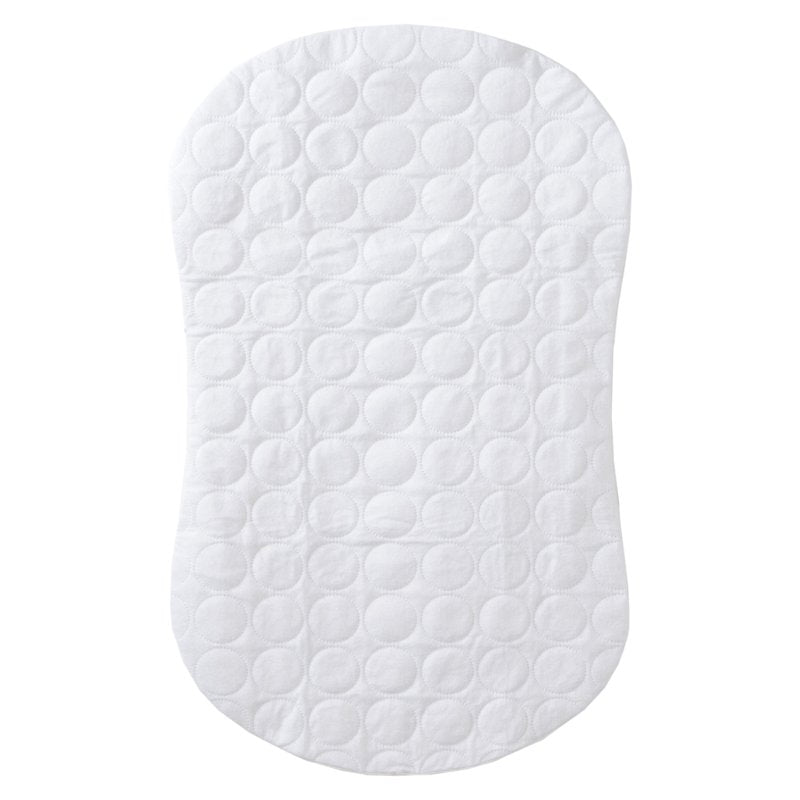 Waterproof Mattress Protector for Bassinet - BassiNest Mattress Cover, White