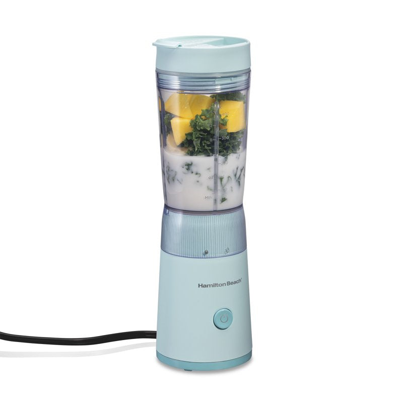 Portable 300W Personal Blender with 14 oz BPA-Free Jar - Ice Blue