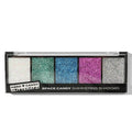 Glitter Eyeshadow Palette, 5-Shade Long-Lasting Shimmer Makeup Set
