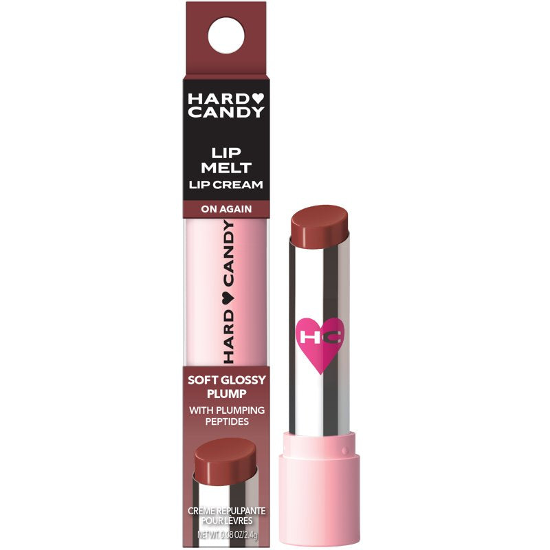 Plumping Lip Melt Cream - Hydrating Tinted Lip Balm with Peptides
