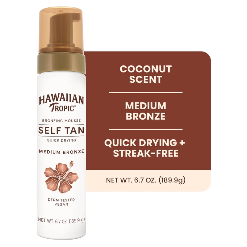 Self Tanning Mousse - Express Sunless Tanner Foam with Vitamin E, 6.7 oz