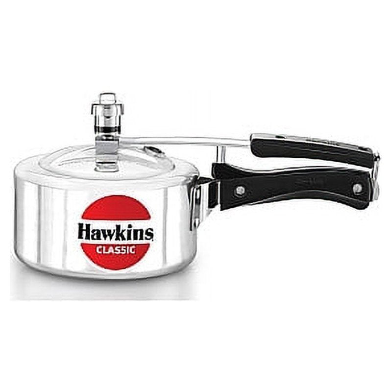 Hawkins Classic 1.5-Liter Aluminum Pressure Cooker - Silver