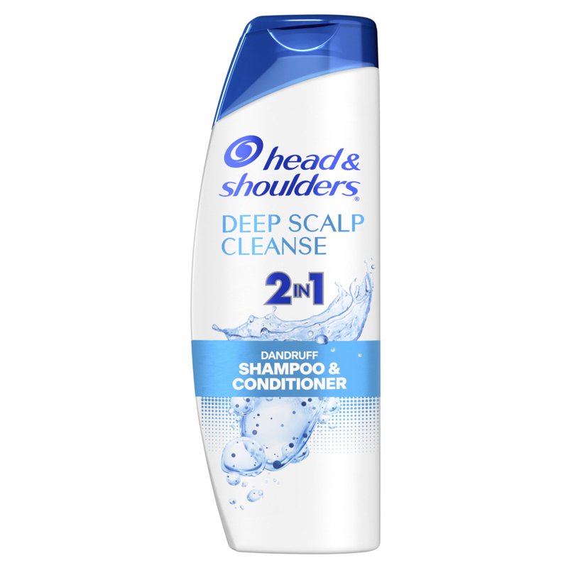 2-in-1 Dandruff Shampoo and Conditioner, Deep Scalp Cleanse, 12.5 oz