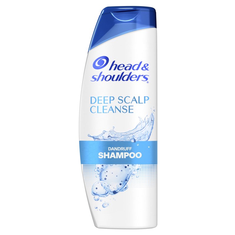 Deep Scalp Cleanse Anti-Dandruff Shampoo with Mint Scent, 12.5 fl oz