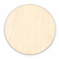 Unfinished Wood Circle - 5 Inch Diameter Craft Shape for DIY Projects - Single