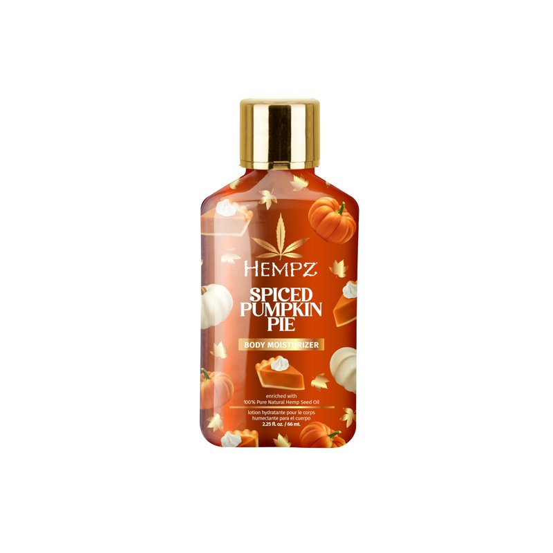 Spiced Pumpkin Pie Body Moisturizer with Natural Hemp Seed Oil
