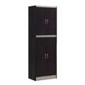 Kitchen Pantry Cabinet with 4 Adjustable Shelves - Beech