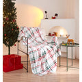 Holiday Time Christmas Plaid Plush Throw - 50x60 Inches, Multi-Colored, All Ages, Variation of THIS listing