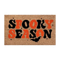 Halloween Door Mat S - Ghost Pumpkin Bat Skull Witch Non-Slip Welcome Rug 24x16