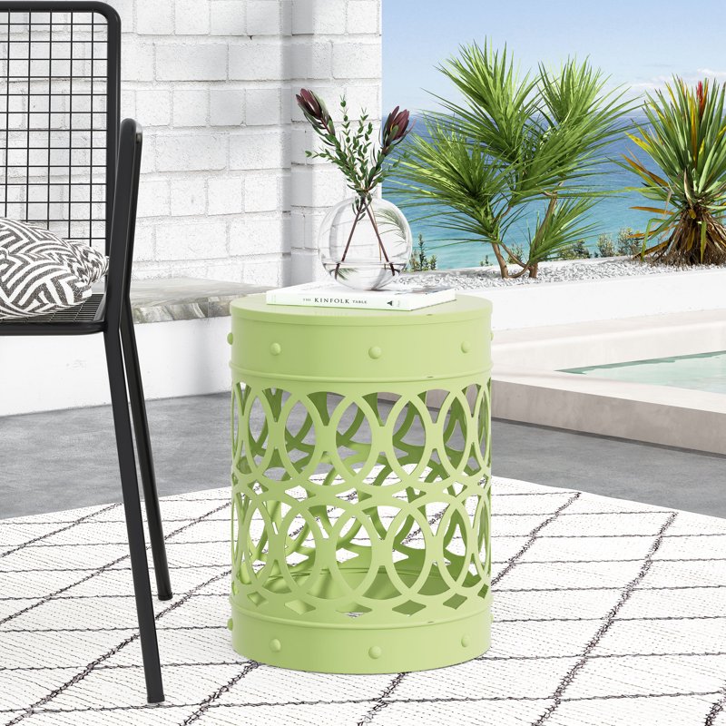 Holt Metal Outdoor Side Table - Multiple Color Options