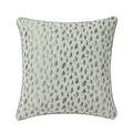 Home Decor Collection 20x20 Green Woven Leopard Pillow - Decorative Accent