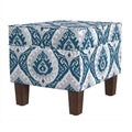 Medium Storage Ottoman with Hinged Lid - Multiple Colors
