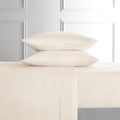 King Tan Lyocell & Linen Blend Percale Bed Sheet Set - Hotel Style