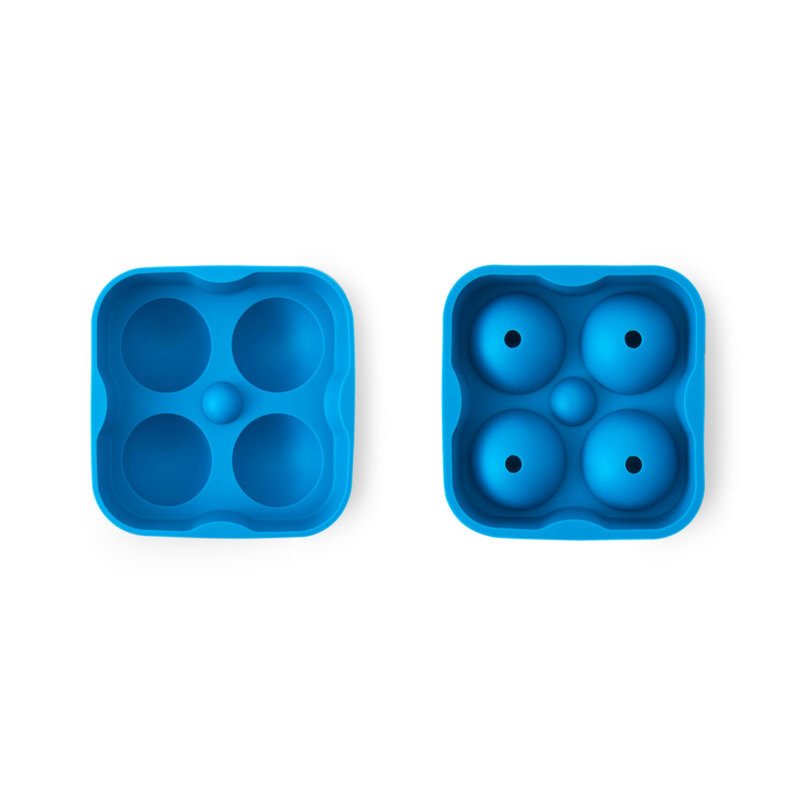 Large Silicone Ice Sphere Mold - Makes 4 Slow-Melting Spheres