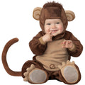 Infant Monkey Halloween Costume with Hood & Tail - Size 0-6 Months, Baby Dress Up Outfit, Way to Celebrate (Variation: 0-6 Mo)