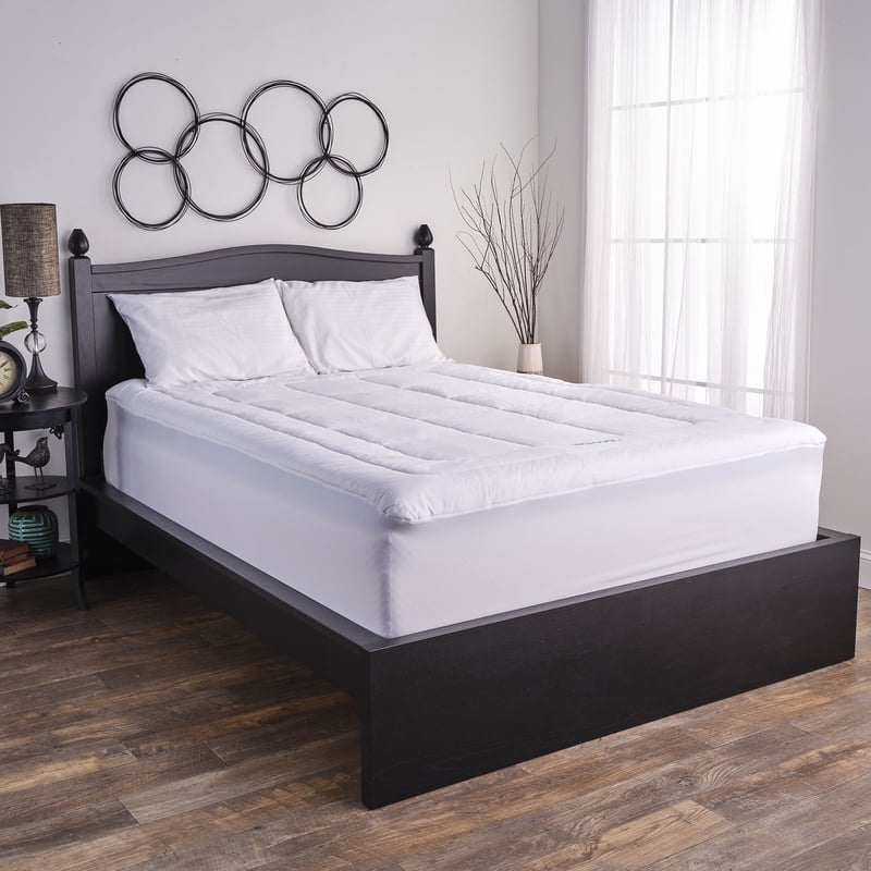 Full Size Serene Foam Mattress Topper with Outlast Cover - 3 Inch Comfort