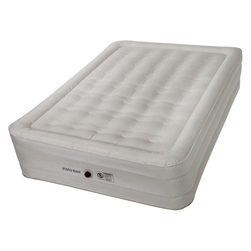 Queen Air Mattress with External Pump & NeverFLAT Fabric - 14 Inch
