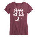 Heather Wine Good Witch Graphic T-Shirt - Short Sleeve, Women's Fit