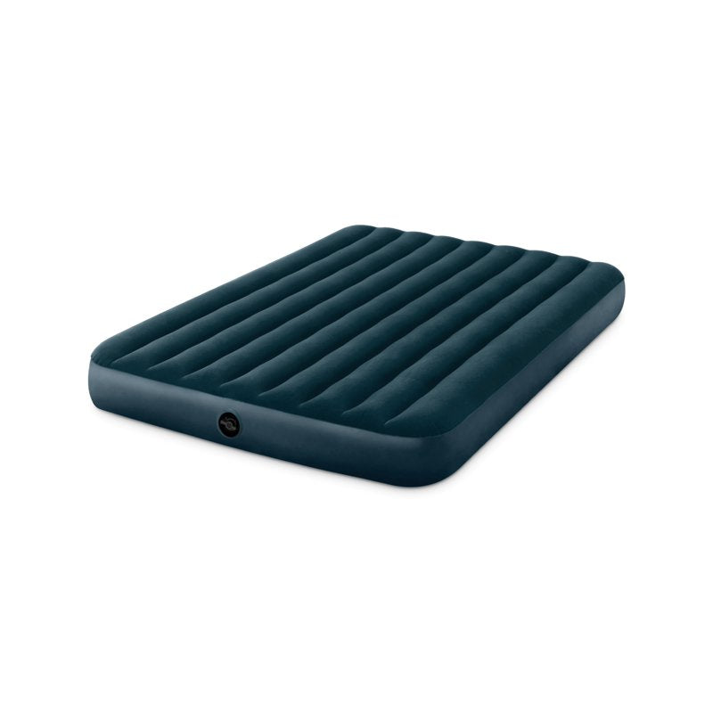 Intex Queen Size Dura-Beam Air Mattress - Midnight Green, 10 Inch