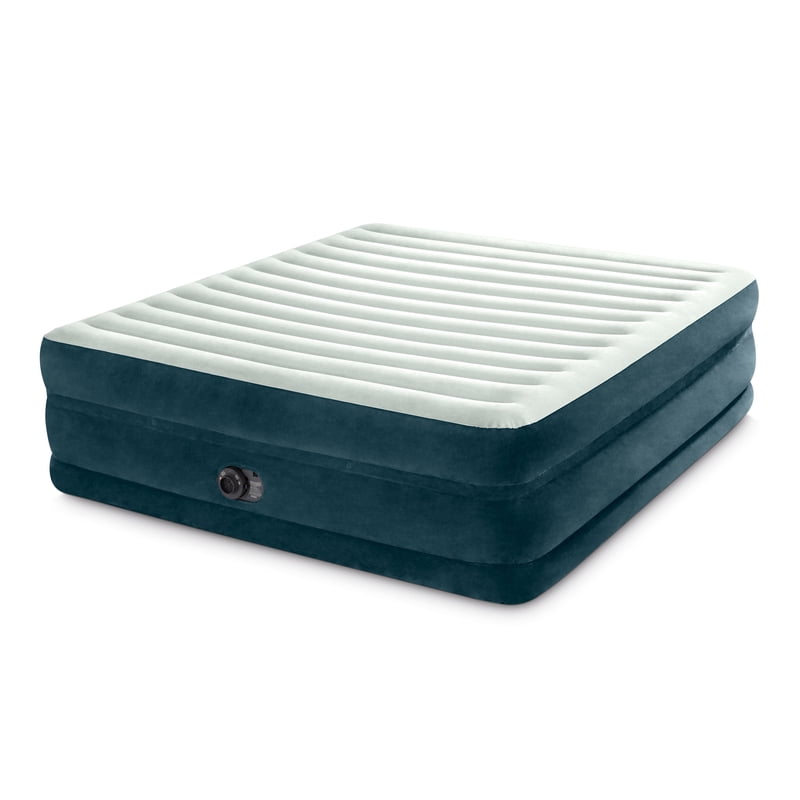 Intex 24-Inch Dream Lux Pillow Top King Airbed with Internal Pump - Green