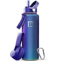40 oz Stainless Steel Water Bottle - Aurora Color