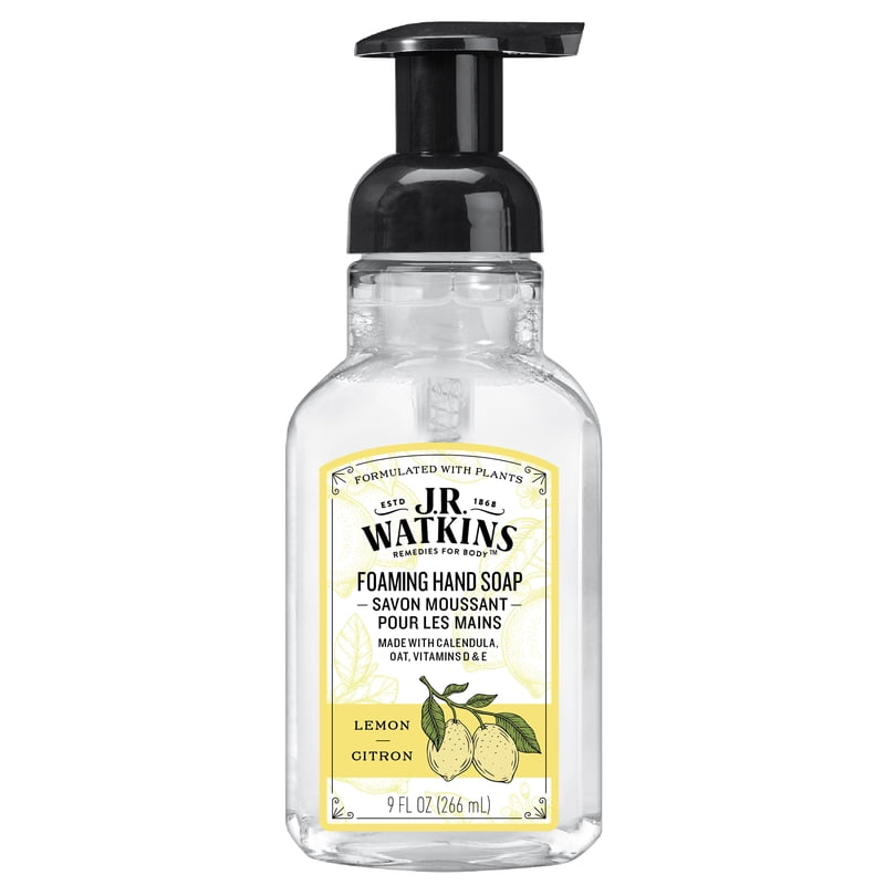Foaming Hand Soap - Lemon Scented Plant-Based Cleansing Wash
