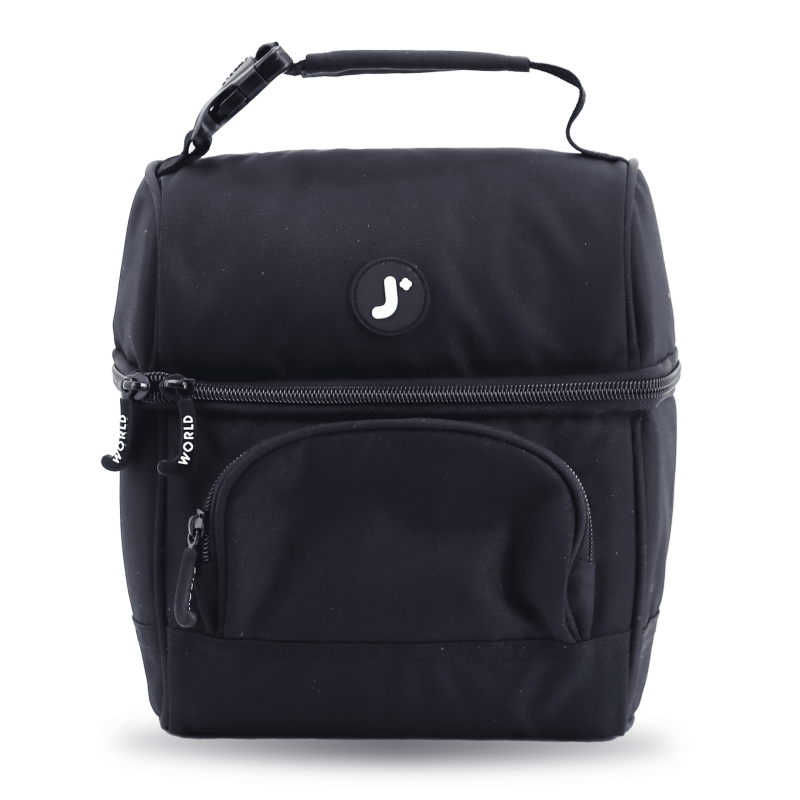 Corey Insulated Kids Lunch Bag - Black
