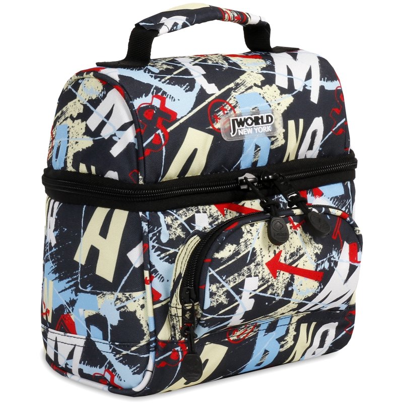 Insulated Kids Lunch Bag - Corey Graffiti Design