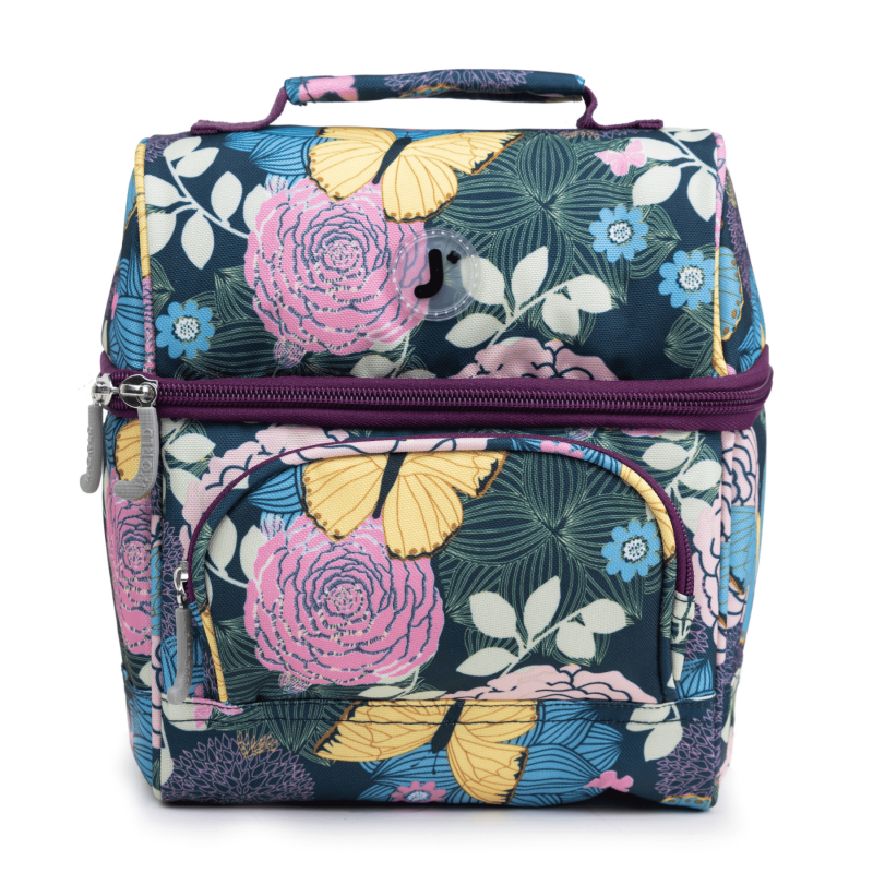 Insulated Kids Lunch Bag - Corey in Secret Garden