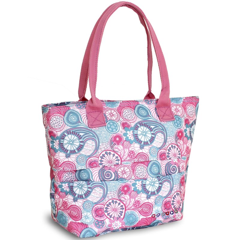 Insulated Lunch Tote Bag for School & Work - Blue Raspberry