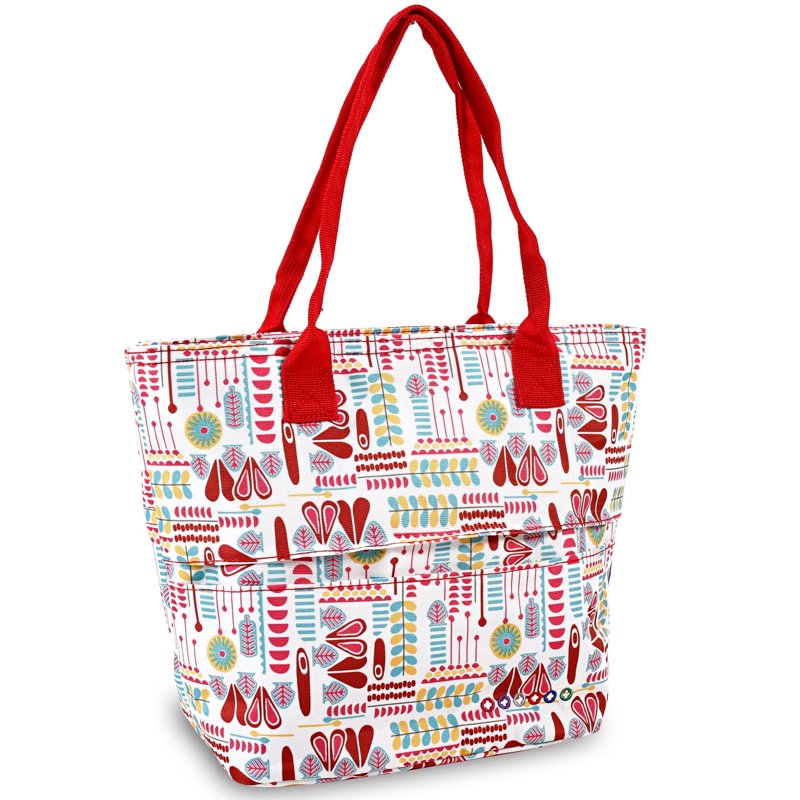 Insulated Lunch Tote Bag - J World Women's Lola, Heart Factory