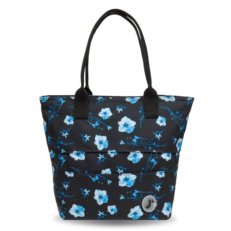 Insulated Lunch Tote Bag for School & Work - Night Bloom